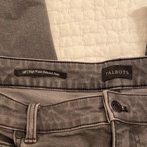Talbots Gray High Waist Jeans